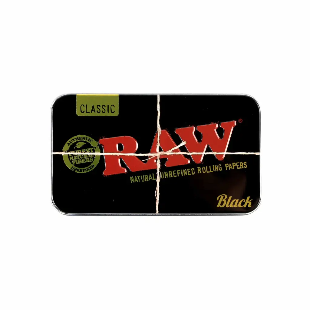 RAW | Black – Tin Box