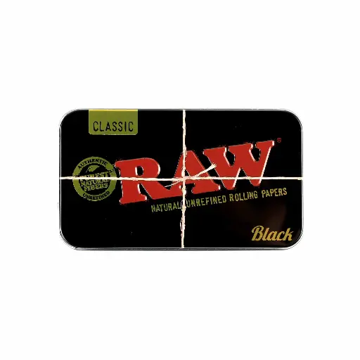 RAW | Black – Tin Box