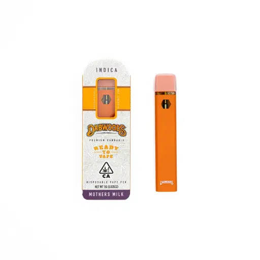 DABWOODS - DISPOSABLE RECHARGEABLE VAPE CARTS - MAX STRENGTH - 1GM (1000MG)
